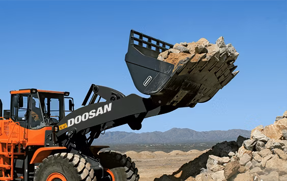 2025 Develon Rock Bucket - Image 1